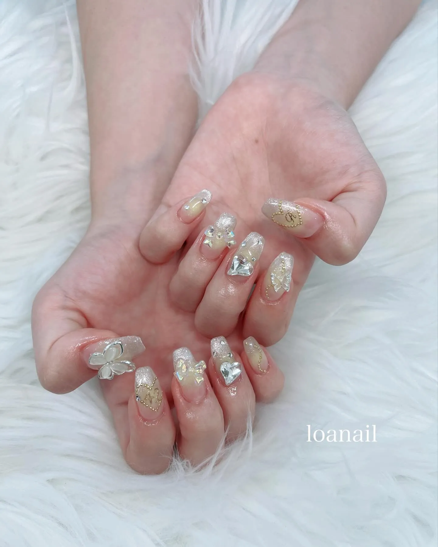 ゴテゴテ推しネイル💛💅