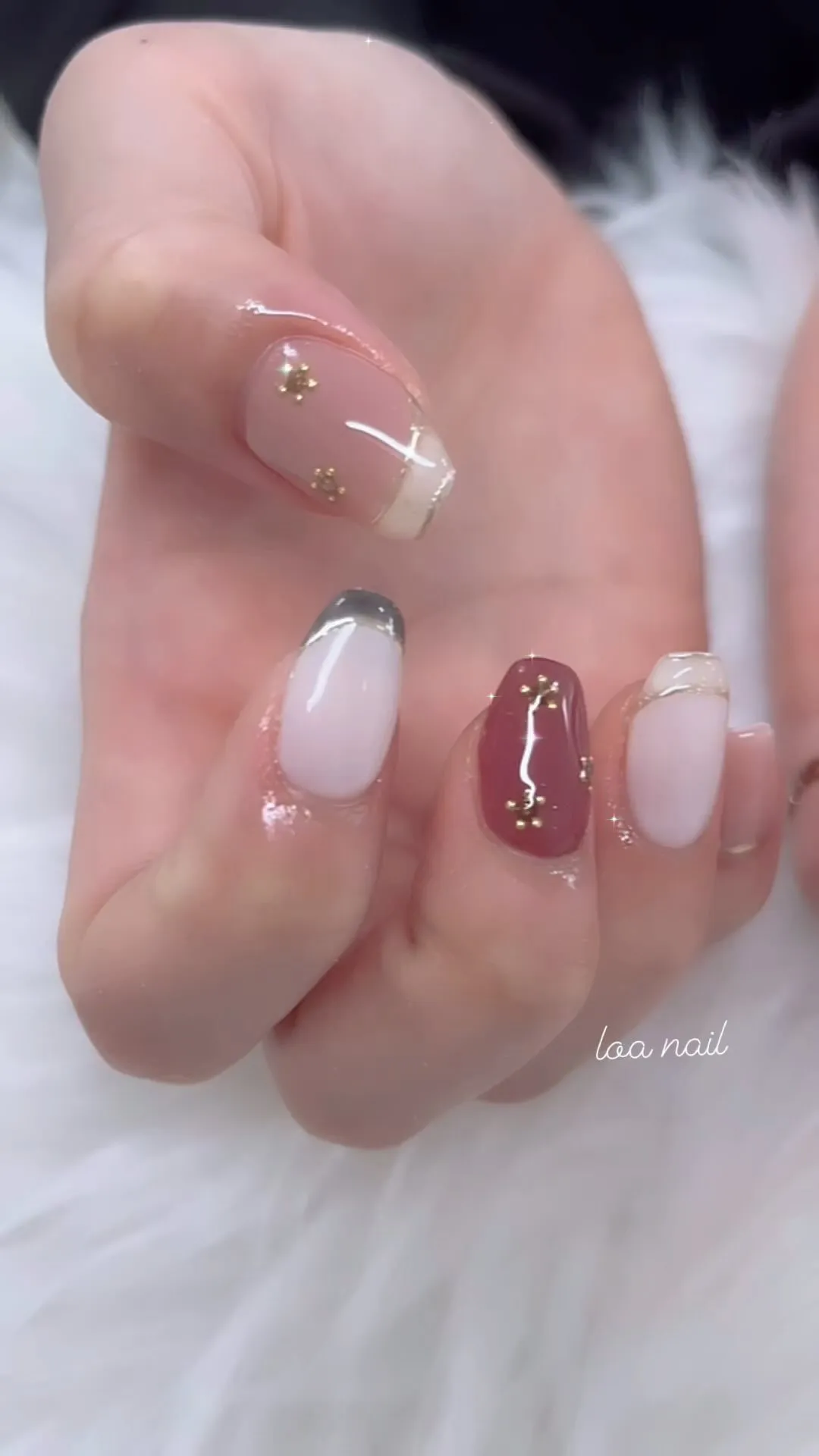 ちゅるんデザインフレンチ nail✨