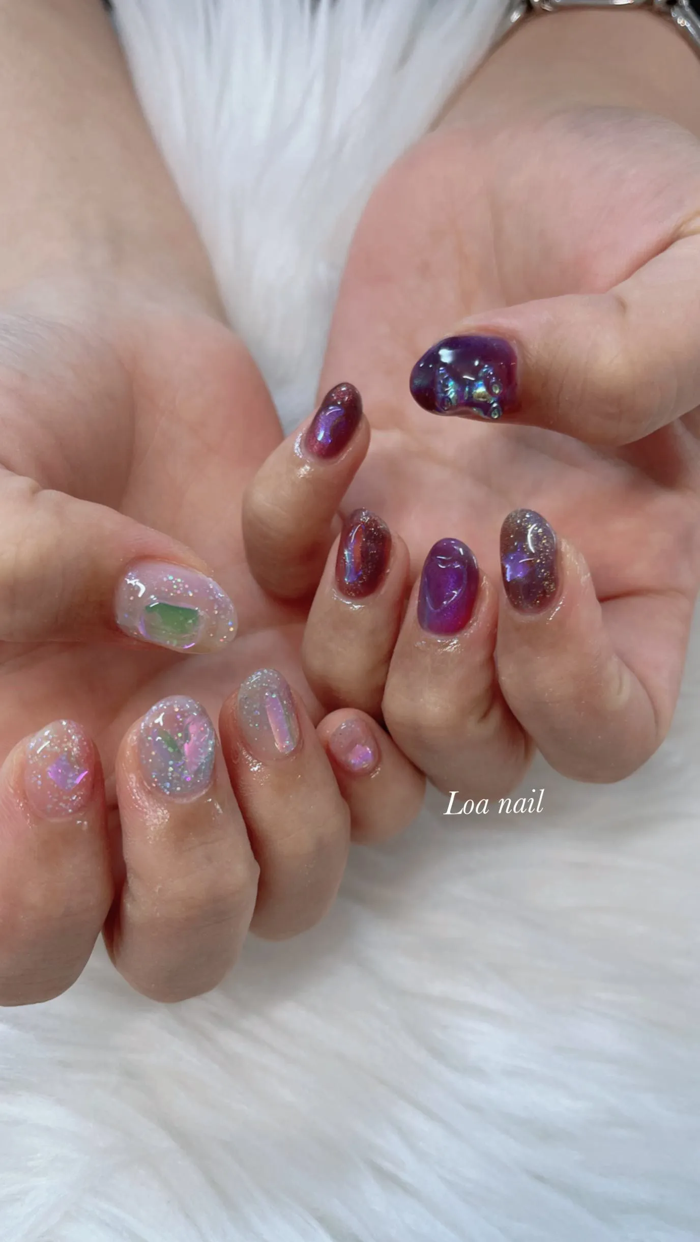 ニュアンスオーロラお任せnail✨