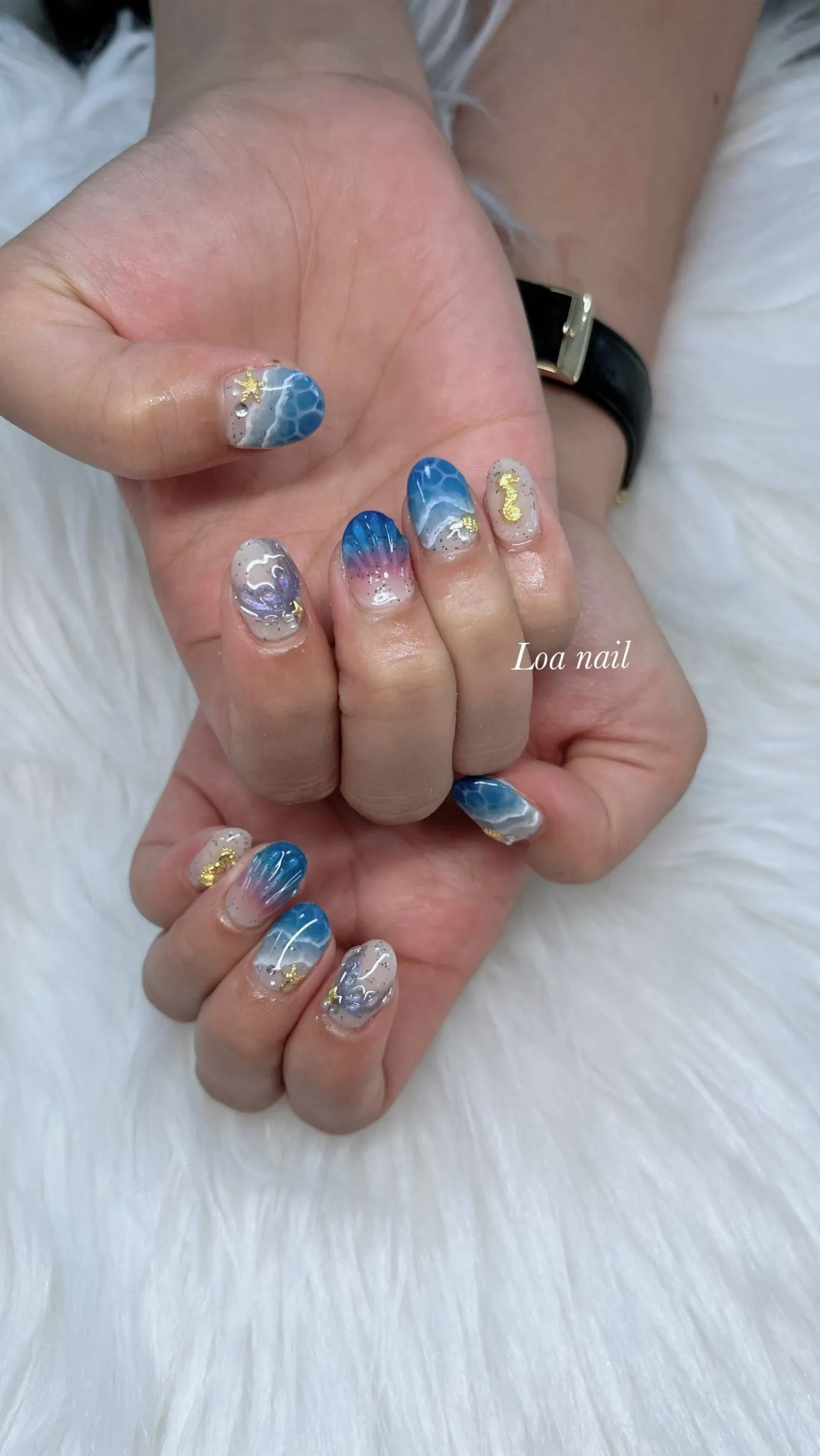 summerマーメイド海nail🌊🏖️