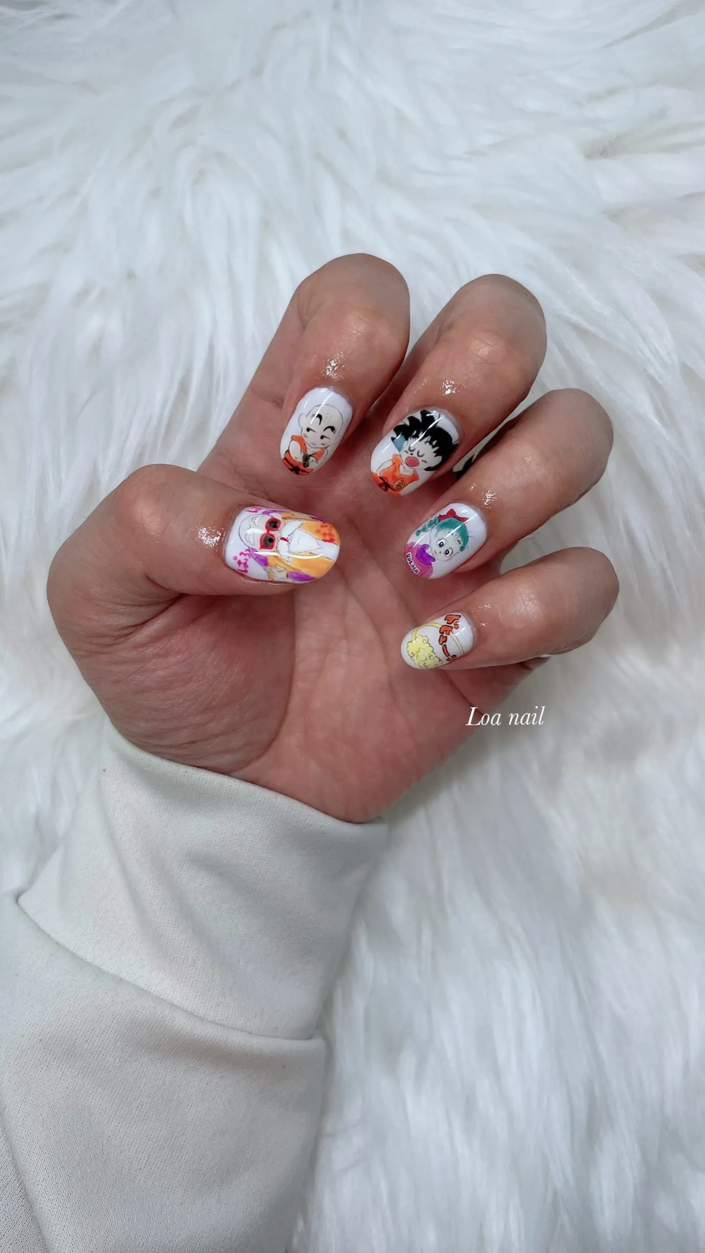 ドラゴンボール風 nail✨