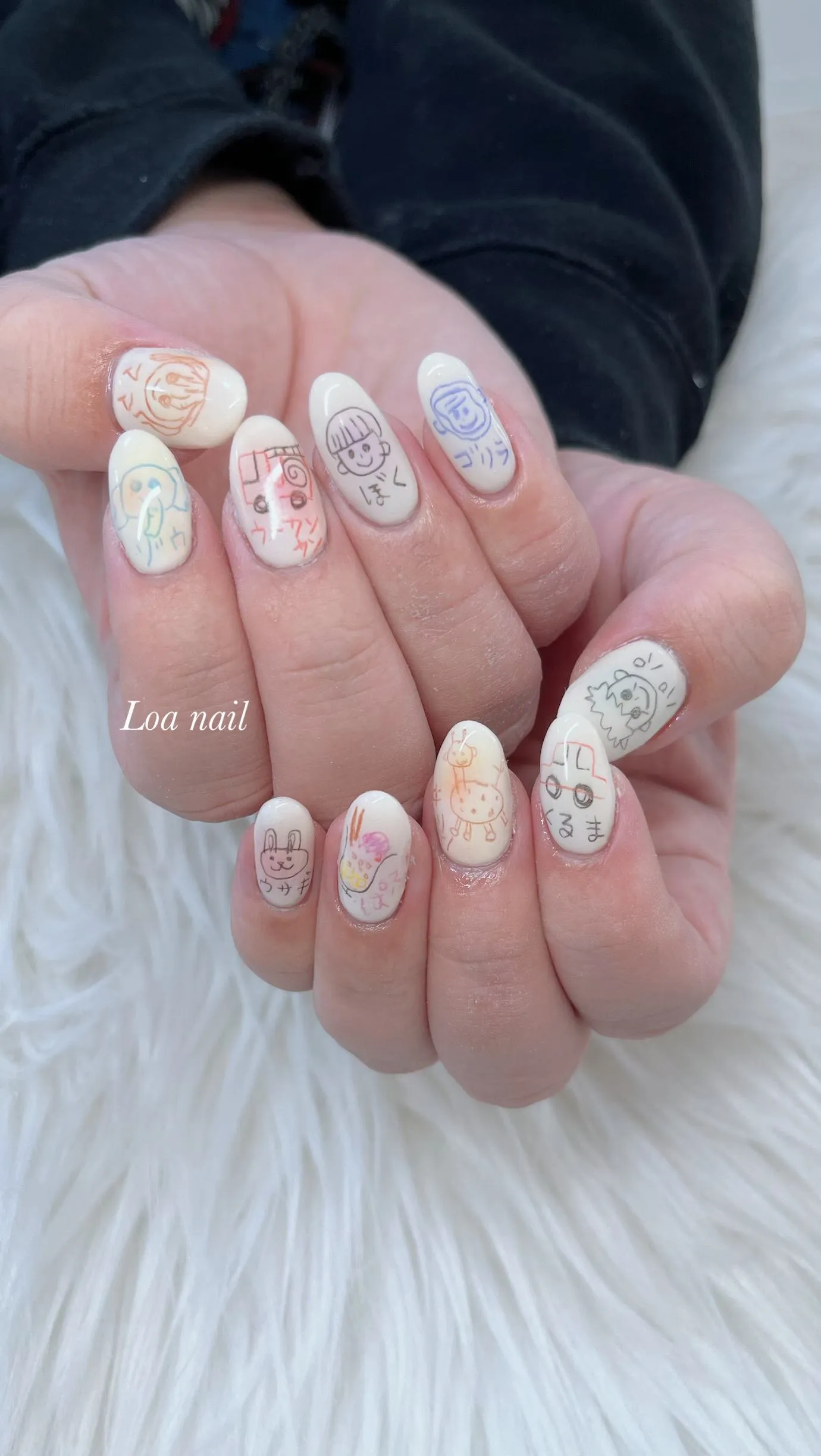 えんぴつ nail✏️🤍