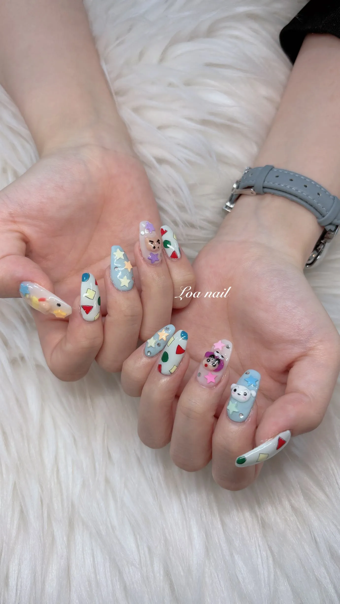 しんちゃん風 nail⭐️